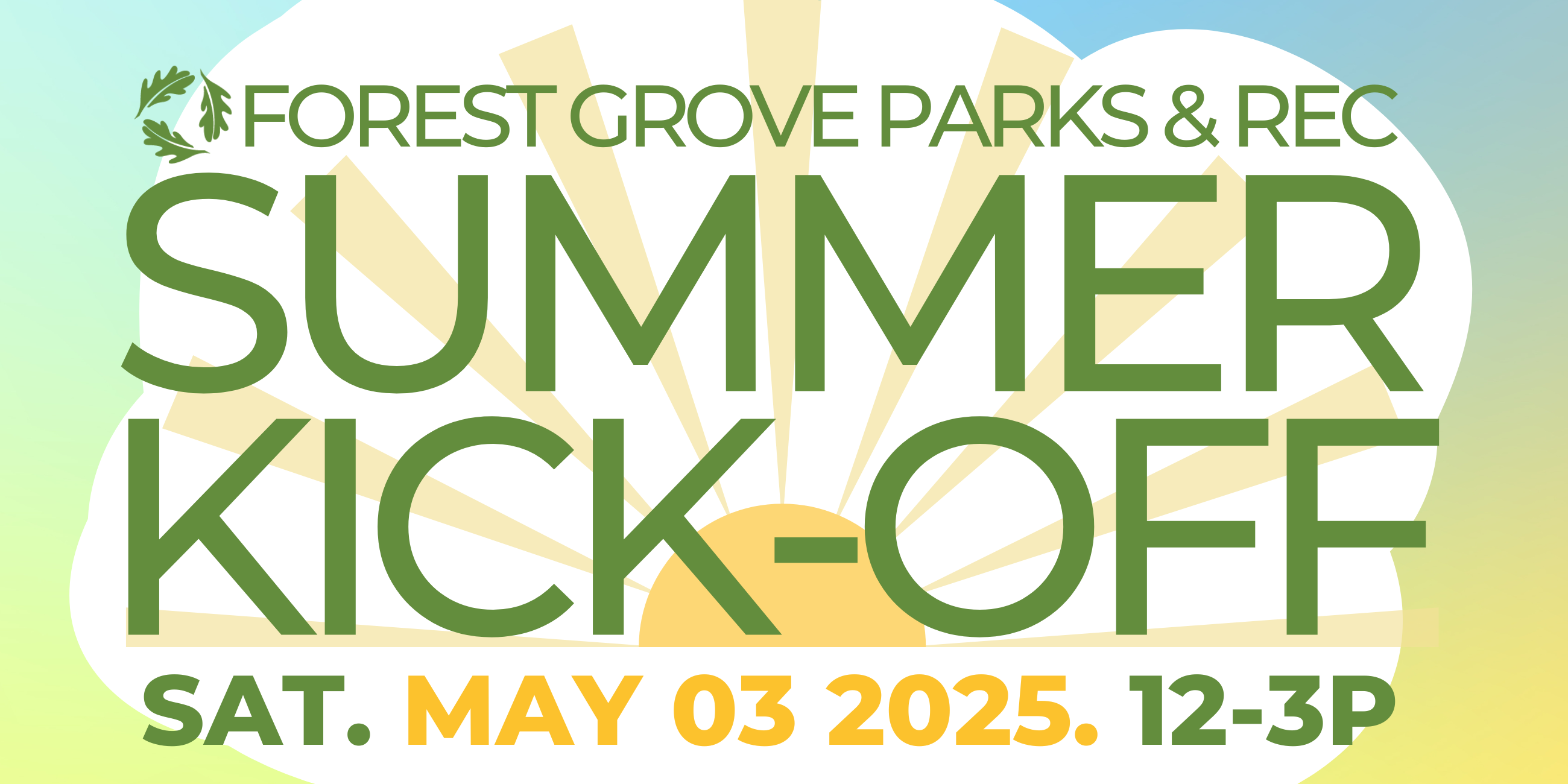 Summer Kick Off Page Banner 2025
