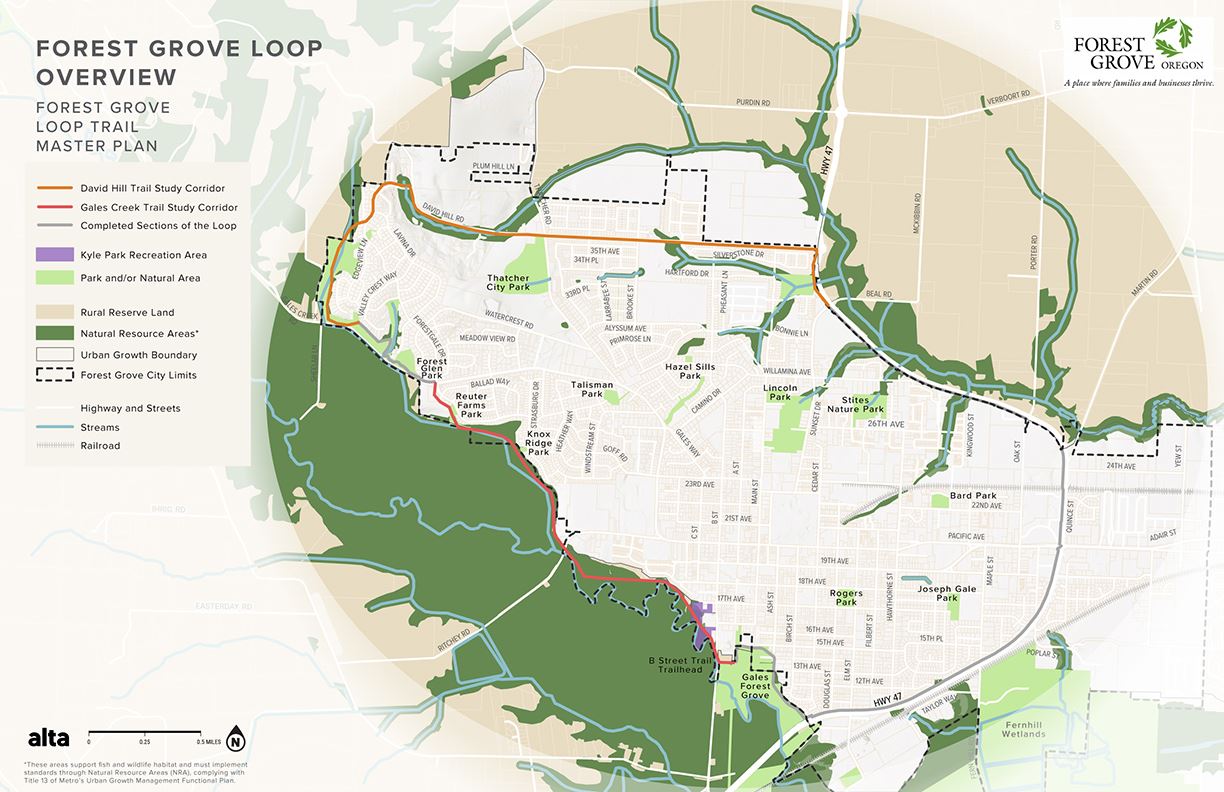 FG Loop Trail Existing Conditions Map