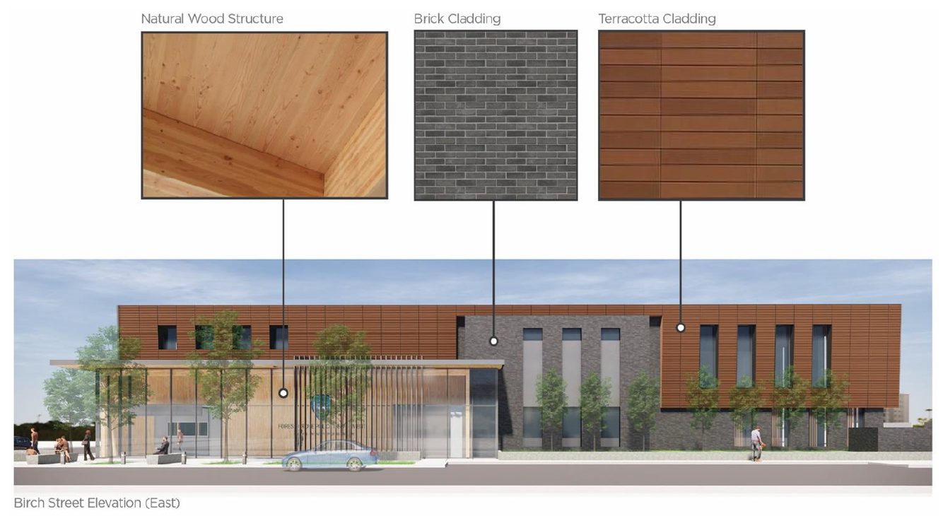 New Police Facility Materials